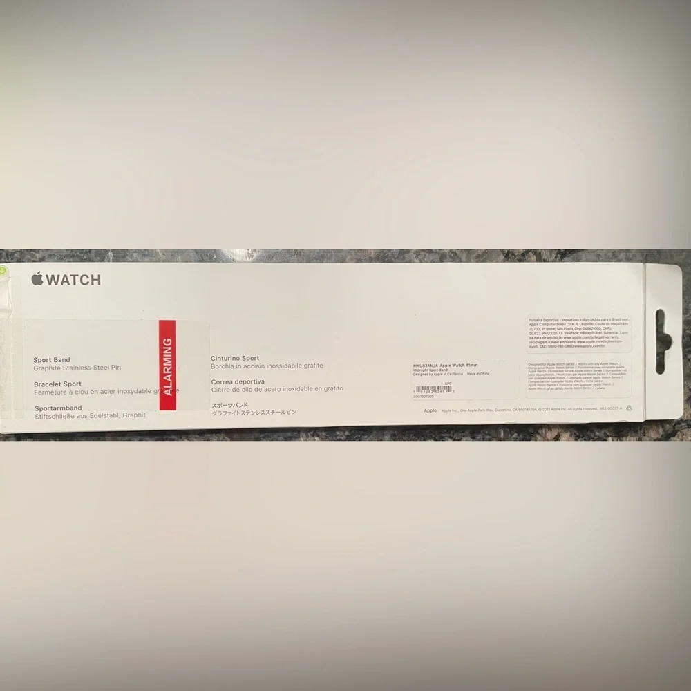 NIB Sealed Apple Watch 41mm Midnight Sport Band